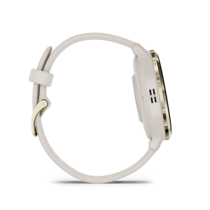 Garmin Venu 3S Advanced Health & Fitness Tracker Smart Watch - Ivory Case Garmin