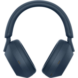 Sony WH-1000XM5 Noise-Canceling Wireless Over-Ear Headphones Blue Bundle Sony