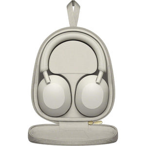 Sony WH-1000XM5 Noise-Canceling Wireless Over-Ear Headphones Silver Bundle Sony