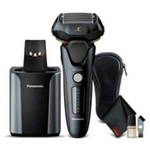 Panasonic ESLV97K Arc5 Wet/Dry 5 blade Electric Shaver Matte Black Bundle with Cleaning Cloth 6th Ave Electronics