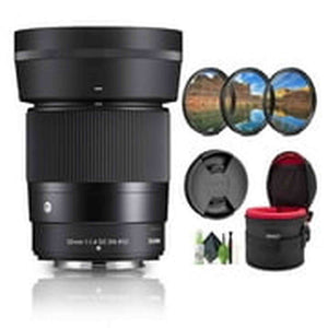 Sigma 30mm f/1.4 DC DN Contemporary Lens Nikon Z + Cleaning Kit + More Sigma