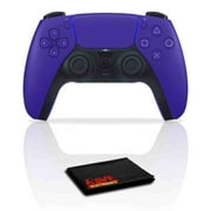 PlayStation 5 DualSense Controller Galactic Purple and 6Ave Cloth PlayStation