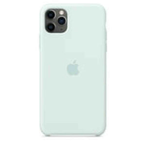 Apple iPhone 11 Pro Max Silicone Case - Seafoam - Used Apple