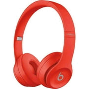Beats by Dre - Beats Solo3 Wireless On-Ear Headphones - Citrus Red Renewed - Reconditioned