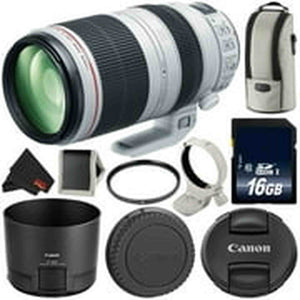 Canon EF 100-400mm f/4.5-5.6L is II USM Zoom Lens International Version Essential Bundle - Used Canon