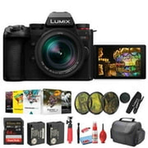 Panasonic Lumix G9 II Micro Four Thirds Mirrorless Camera, 25.2MP with 12-60mm Lens Panasonic