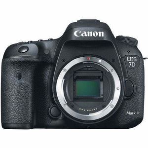 Canon EOS 7D Mark II DSLR Camera Body + 32GB Card + Camera CASE + Tripod - International Vesion No Warranty Canon