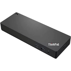 Lenovo ThinkPad Universal Thunderbolt 4 Dock, 4 Displays, Dynamic Power Charging up to 100W, Black Lenovo
