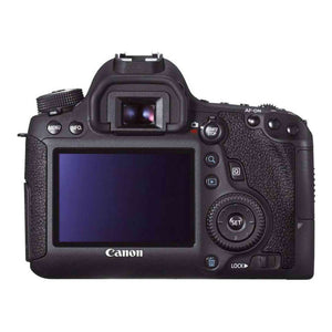Canon EOS 6D DSLR Camera Body Only + Professional Battery Grip + Condenser Microphone + Extra Battery + Case + Wrist S Canon