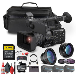 Sony HXR-NX800 NXCAM Camcorder + 2 x BP-U35 Battery + 64GB Card + More Sony