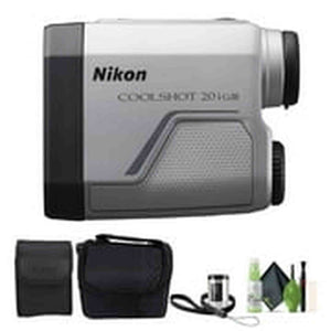 Nikon CoolShot 20i GIII 6x20 Golf Laser Rangefinder 16781 Bundle Nikon