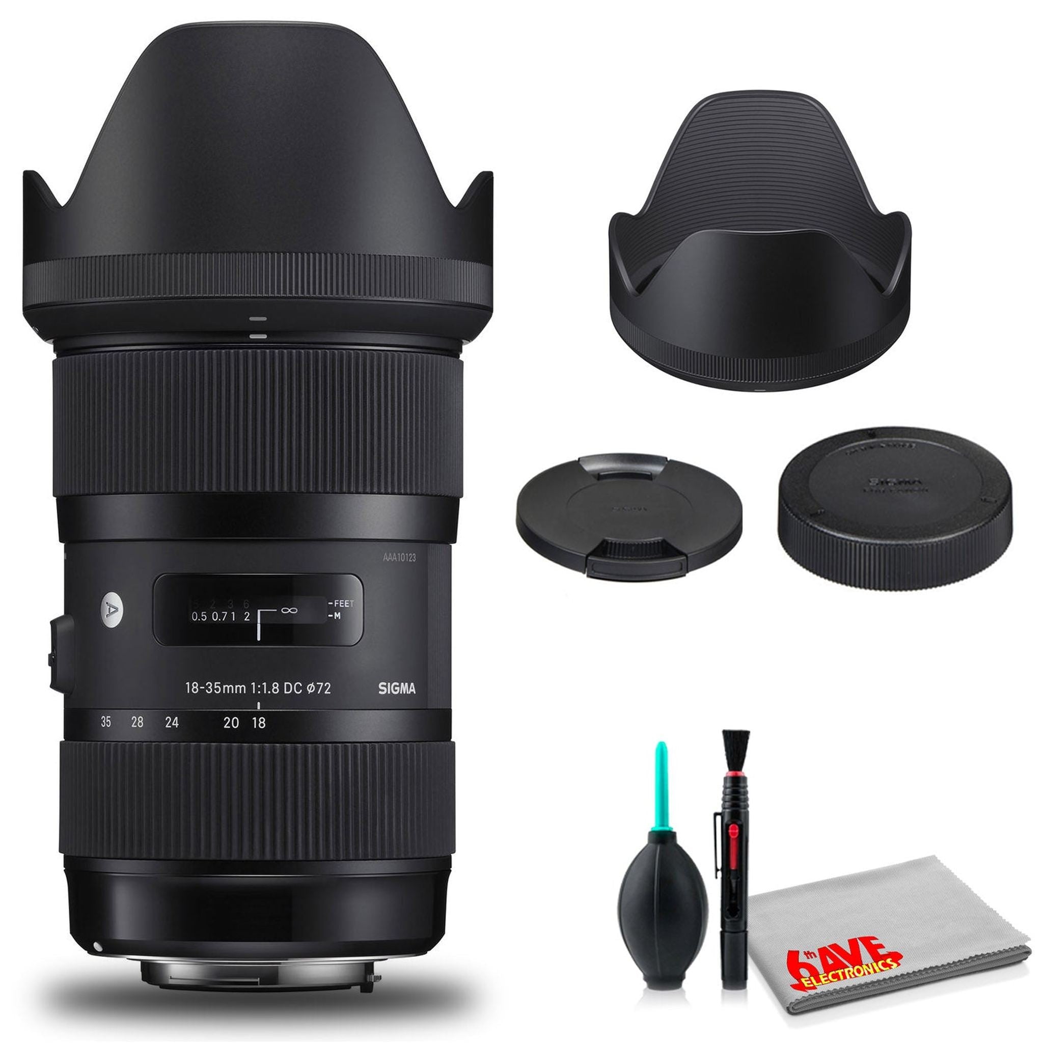 Sigma 18-35mm DC HSM Art Lens for Canon EF Standard Kit