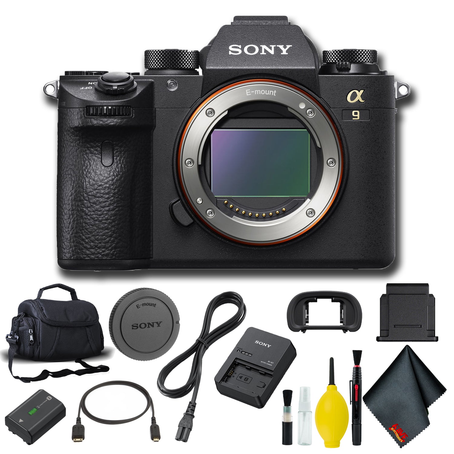 Sony Alpha a9 Mirrorless Digital Camera Base Bundle