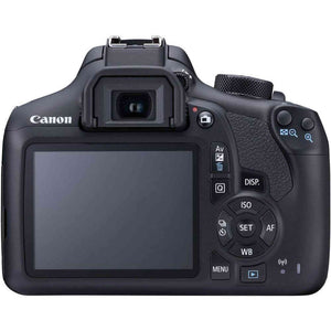 Canon EOS Rebel T6 DSLR Camera 18-55mm is II Lens & 75-300mm III Lens + Flash + UV FLD CPL Filter Kit Starter Bundle Canon