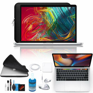 Apple 15.4" MacBook Pro with Touch Bar 2018 - Silver - 2.6 Ghz CPU - 16 GB RAM - 512 GB SSD Accessory Kit Apple