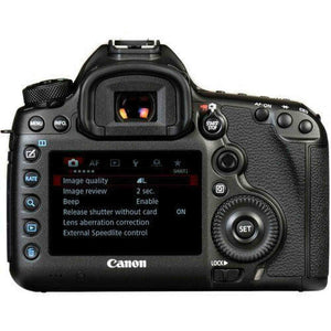 Canon EOS 5DS R Digital SLR Camera 0581C002 Body Only - Starter Bundle with 1 Year Extended Warranty + More