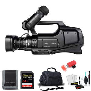 JVC GY-HM190AG Ultra HD 4K Camcorder with HD-SDI PAL with Memory Card - JVC