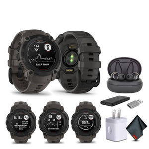 Garmin Instinct E 40mm Outdoor GPS Smartwatch 14 Days of Battery Life, Charcoal