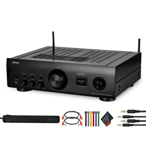 Denon PMA-900HNE 100W Integrated Network Amplifier Bundle