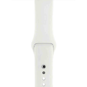 Apple Watch Series 3 GPS, 42mm - Silver Aluminium Case with White Sport Band - Used Apple