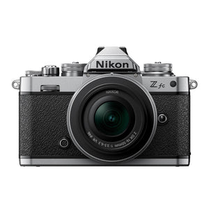 Nikon Z fc DX-Format Mirrorless Camera Body w/NIKKOR Z DX 16-50mm f/3.5-6.3 VR - Silver Nikon
