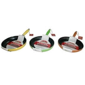 Fry Pan 10" Nonstick Assorted Colors Yellow, Orange, Green Bene Casa
