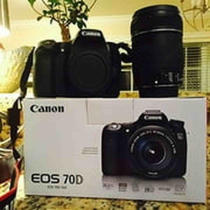 CANON 8469B002 20.2 Megapixel EOS 70D Digital SLR Camera Body Only - Used