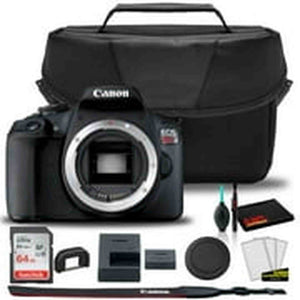 Canon EOS Rebel T7 DSLR Camera + Canon EOS Bag + Sandisk Ultra 64GB Card + Cleaning Set And More Kit Box No Lens - Used Canon