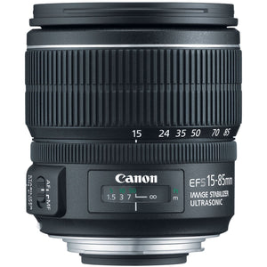 Canon EF-S 15-85mm f/3.5-5.6 IS USM UD Standard Zoom Lens for Canon Digital SLR Cameras Renewed - Reconditioned Canon
