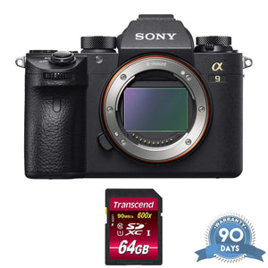 Sony Alpha a9 Mirrorless Digital Camera Body Only with Memory Card - Renewed - Reconditioned Sony