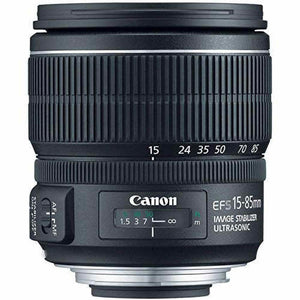Canon 3560B002-IV EF-S 15-85mm F/3.5-5.6 is USM UD Standard Zoom Lens for Digital SLR Cameras International Model No Warranty - Used Canon