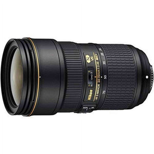 Nikon AF-S NIKKOR 24-70mm f/2.8E ED VR Lens - International Version No Warranty - Used Nikon