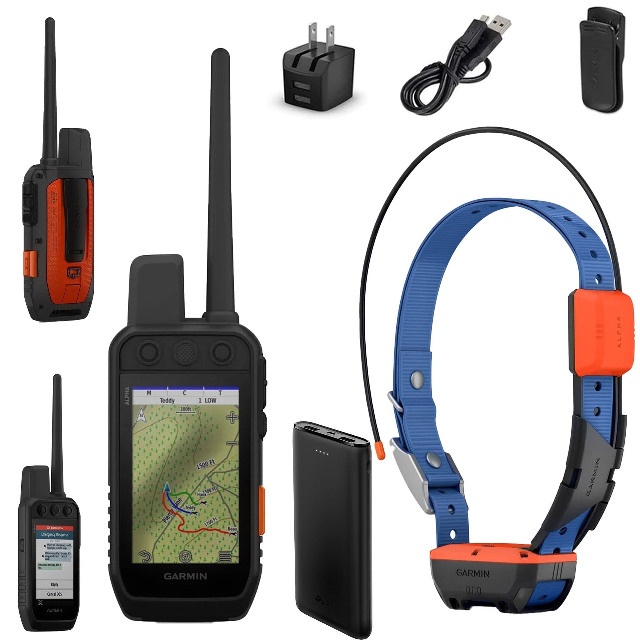 Garmin Alpha 300i Handheld With Alpha T20 Tracking Collar For Dogs With GPS 6th Ave Electronics