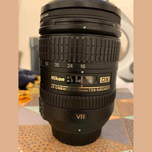 Nikon AF-S DX NIKKOR 16-85mm f/3.5-5.6G ED Vibration Reduction Zoom Lens with Auto Focus for Nikon DSLR Cameras Internat - Used Nikon