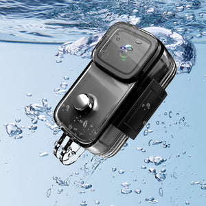 SJCAM C200 4K24FPS Action Camera Ultra HD Underwater Camera 154 Degree Wide Angle 131FT Waterproof Camera Black SJCAM