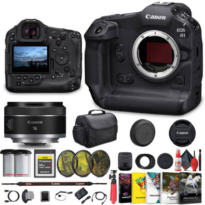 Canon EOS R1 Mirrorless Camera - 24MP, Full-Frame Stacked BSI CMOS Sensor Bundle Canon