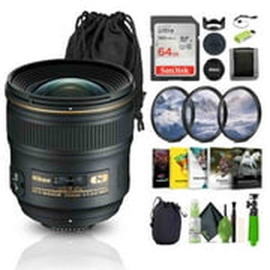 Nikon AF-S NIKKOR 24mm f/1.4G ED Auto Focus Zoom Lens 2184 Bundle Nikon