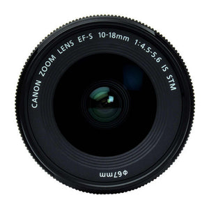 Canon EF-S 10-18mm f/4.5-5.6 IS STM Lens-International Model Canon