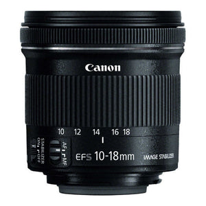 Canon EF-S 10-18mm f/4.5-5.6 IS STM Lens-International Model Canon