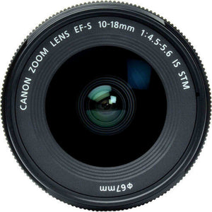 Canon EF-S 10-18mm f/4.5-5.6 IS STM Lens International Model - Used Canon