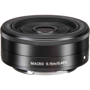 Canon EF-M 22mm f/2 STM Lens Black - International Version No Warranty
