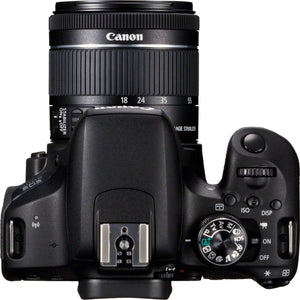 Canon EOS 800D 250mm Rebel T7i 18-55mm IS STM and EF-S 55-Lens Bundle SanDisk 32gb + Filters + MORE - International CANON