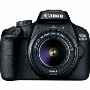 Canon EOS 4000D DSLR Camera EF-S 18-55 mm f/3.5-5.6 III Lens International Model - Reconditioned Canon