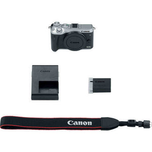 Canon EOS M6 Mirrorless Digital Camera - Silver Canon