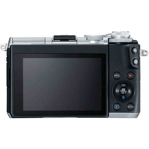 Canon EOS M6 Mirrorless Digital Camera - Silver Canon