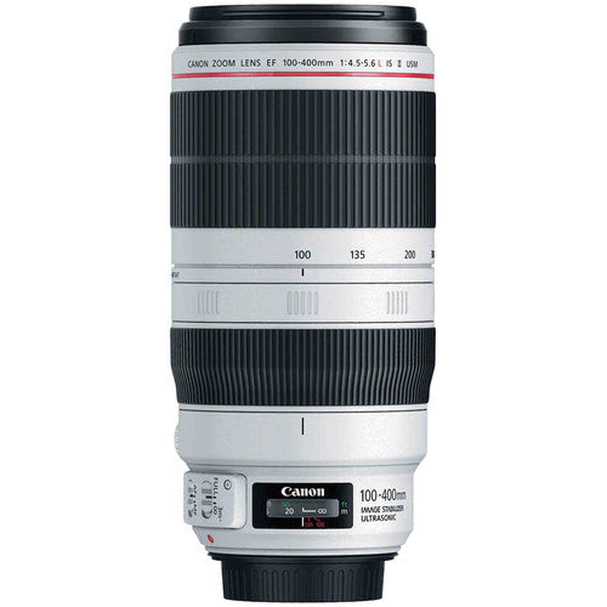 Canon EF 100-400mm f/4.5-5.6L IS II USM Lens - White
