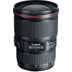 Canon EF 16-35mm f/4L IS USM Lens International Model with Filter Set Bundle Canon