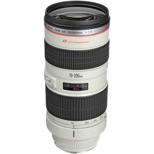 Canon EF 70-200mm f/2.8L USM Lens Bundle with Cleaning Kit, Filter Kits, and Padded Lens Case (International Model)