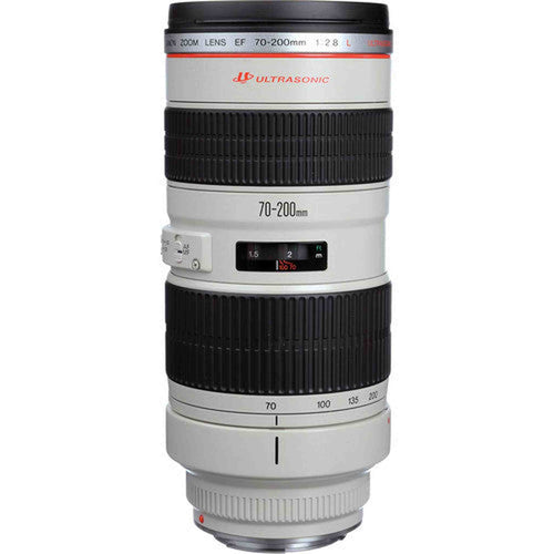 Canon EF 70-200mm f/2.8L USM Lens Bundle with Cleaning Kit, Filter Kits, and Padded Lens Case (International Model)