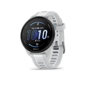 Garmin Forerunner 165, Running Smartwatch, Colorful AMOLED Display, Training Metrics and Recovery Insights, Whitestone